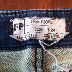 Free People jeans. Size 24 x 27